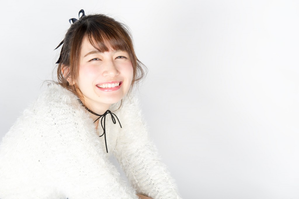 森あんなが笑顔