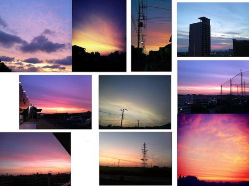 お前らどんだけ起きてんだよ! 朝4時過ぎの朝焼け写真大量につき