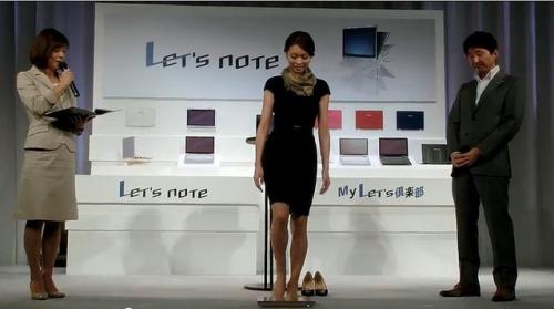 驚きのタフネス! モデルが乗っても壊れない!【動画で見る新型Let′snote AXシリーズ】