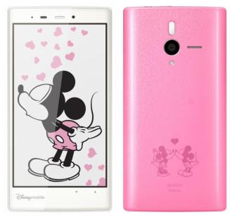 ディズニー・モバイル、ミッキー&ミニーがコンセプトのスタイリッシュなSoftBank 4G対応スマートフォン「DM014SH」を発表!防水・防塵、ワンセグ、おサイフにも対応