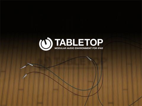 【シンセやリズムマシンをエフェクターやミキサーに配線して楽しめるiPad用ヴァーチャルスタジオアプリ「Table Top」特集】