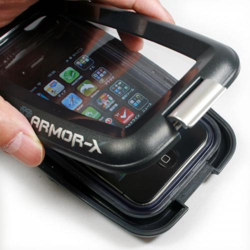 防水のiPhone5マウンター! バイクや自転車にiPhone5が装着できるマウント【イケショップのレアもの】