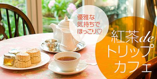 優雅な気持ちでほっこり 紅茶de トリップカフェ