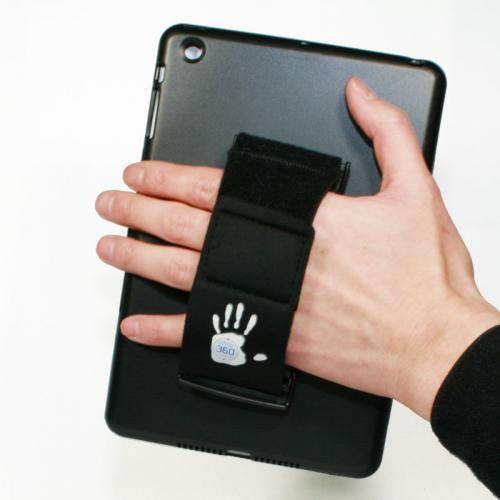 iPad miniが手のひらにピタ!混雑時も落下の心配要らずのマジックのようなケース【イケショップのレア物】