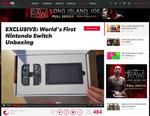 『Nintendo Switch』発売2週間前に世界最速の開封動画が公開される