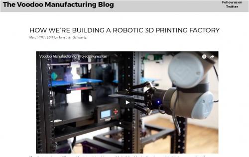 これが製造業の未来図か　ニューヨークのロボットによる全自動3Dプリンター工場