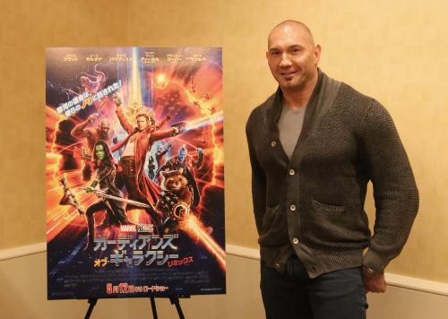 『ガーディアンズ・オブ・ギャラクシー:リミックス』ドラックスに聞く！　「アイアンマンと共演したら皮肉を全部そのまま受け取りたい（笑）」