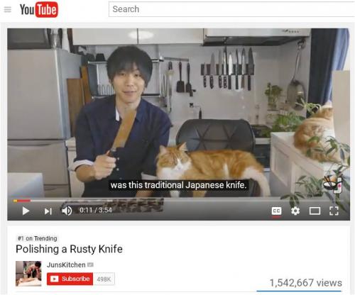 日本人YouTuber“ジュン”の『JunsKitchen』最新動画が再生回数1000万回突破　公開後17時間でアメリカの急上昇ランキング1位に