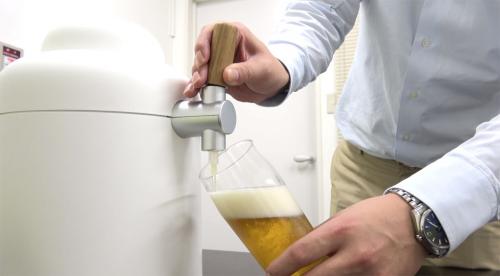 【動画】店で飲むより美味しい!?　工場直送の新鮮なビールを自宅の専用サーバーで楽しめる『Kirin Home Tap』