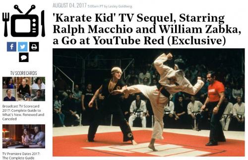 映画『ベスト・キッド』が30年以上の時を経て『YouTube Red』で復活　ついでに主役を演じたラルフ・マッチオまで復活