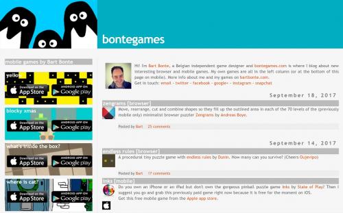 孤高のゲーム作家　ボンテさんのゲームがおもしろい！