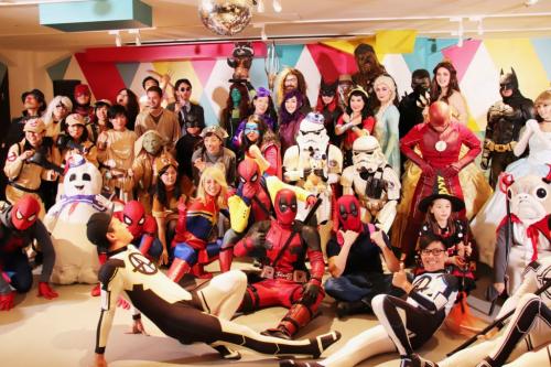 【動画】“アメコミ”コスプレイヤーが大集合『ルビハロ』　アメコミ芸人によるトークライブも