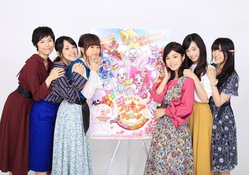 映画公開記念！　『キラキラ☆プリキュアアラモード』美山加恋・福原遥・村中知・藤田咲・森なな子・水瀬いのりインタビュー