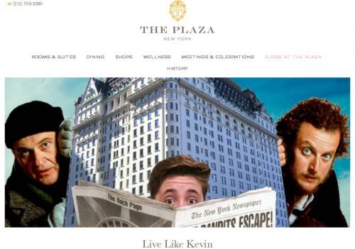 『ホーム・アローン2』25周年記念　ニューヨークの“プラザ ホテル”が『Live Like Kevin』と銘打った宿泊パッケージを発表