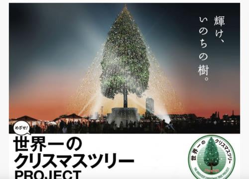 樹齢150年の木をツリーにしギネス登録を目指す「世界一のクリスマスツリー」プロジェクトに批判殺到