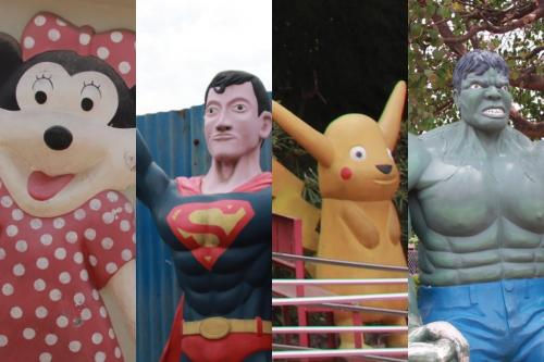 ディズニー・ポケモン・スーパーマンが夢のコラボ！　パチモンだらけのネパールの遊園地がカオスすぎた