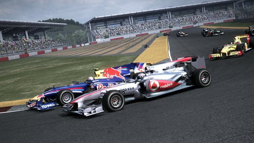 『F1 2010』 開発中の画面です