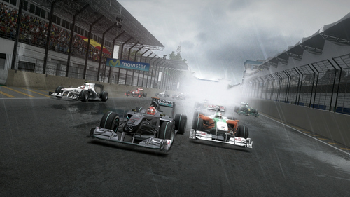 『F1 2010』 開発中の画面です