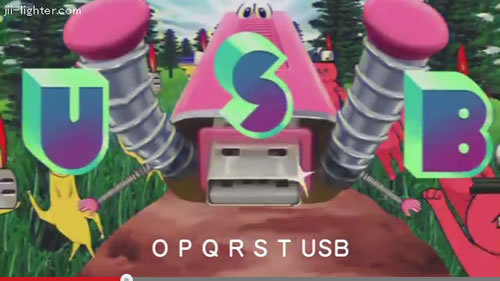 「O P Q R S T USB」