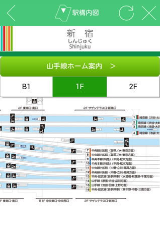 構内図