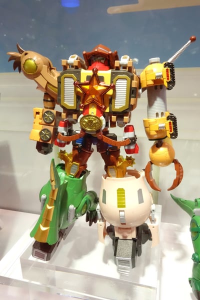 東京おもちゃショー16 トイ ストーリー のウッディたちが合体ロボットになった 超合金 トイ ストーリー 超合体 ウッディロボ シェリフスター ガジェット通信 Getnews