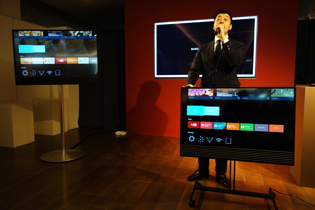 Bang & OlufsenのAndroid TV搭載4Kテレビ『BeoVision Horizon』が発売　40インチ製品が54万6000円