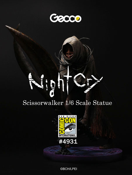 インディーホラーゲーム『NightCry』の“シザーウォーカー”がフィギュア化決定　コミコンで先行展示を開始