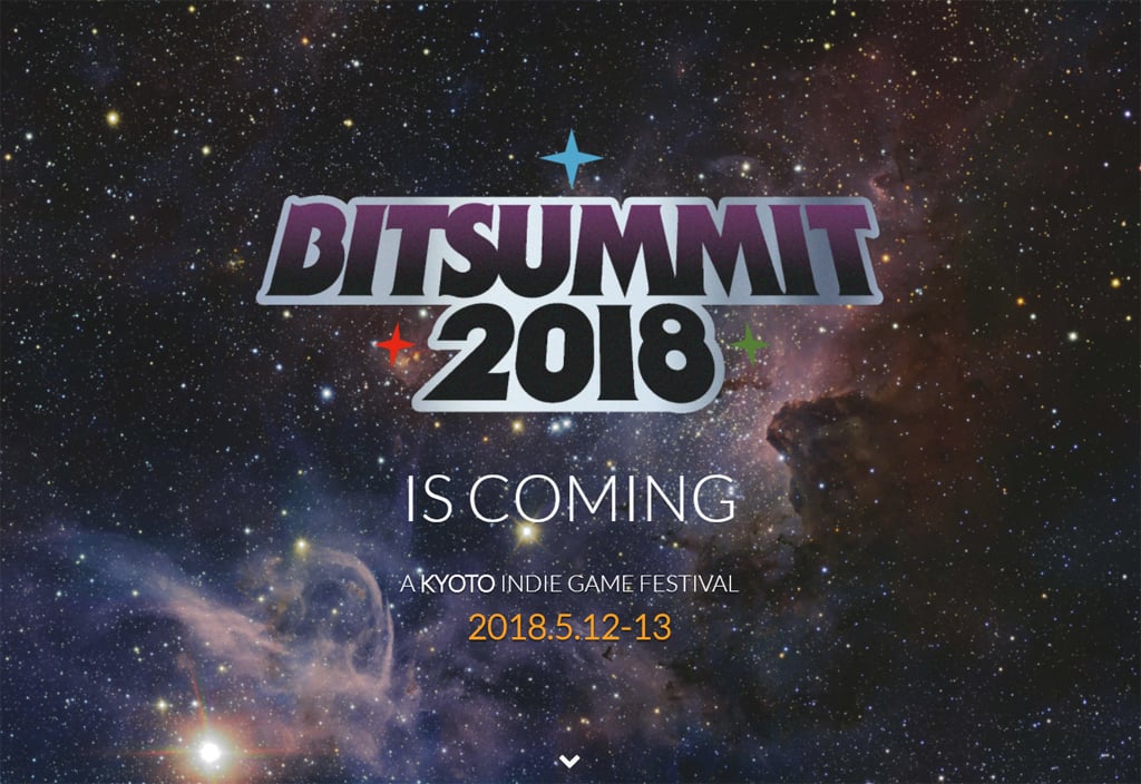 6回目の開催となるインディーゲームの祭典　『BitSummit Volume 6』の2018年5月開催を発表