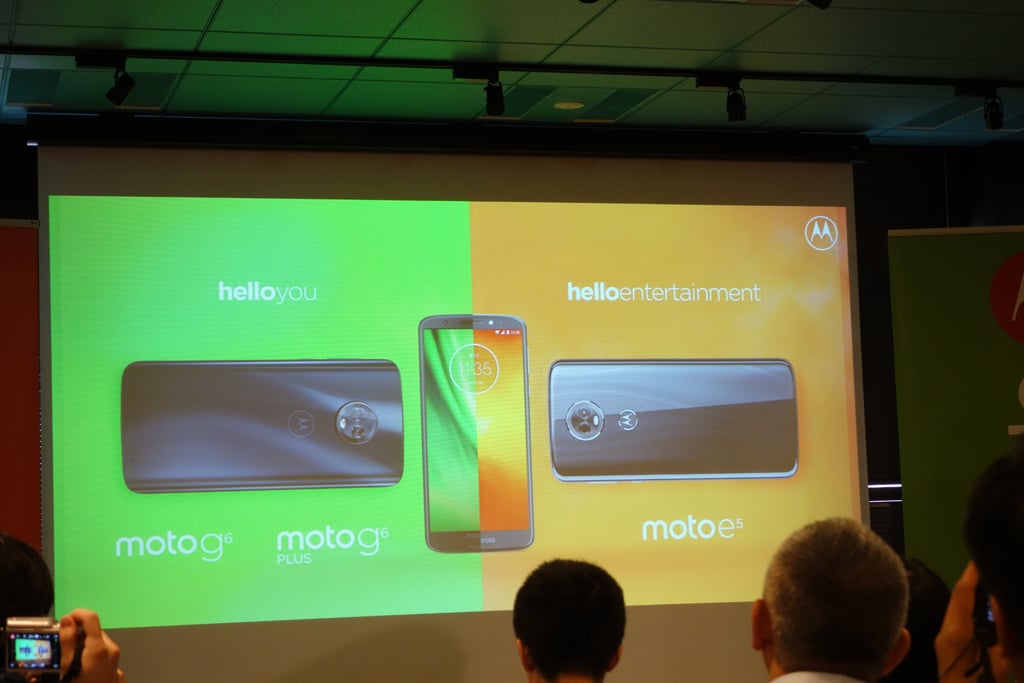 モトローラが新スマートフォン『moto g6 plus』『moto g6』『moto e5』を発表　本日より販売開始