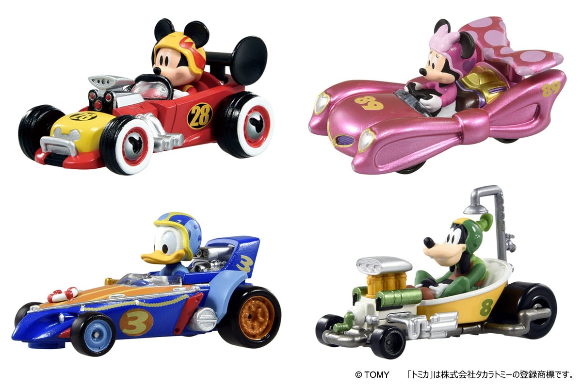 【廃盤】トミカ　ディズニー　ミッキーマウスとロードレーサーズ