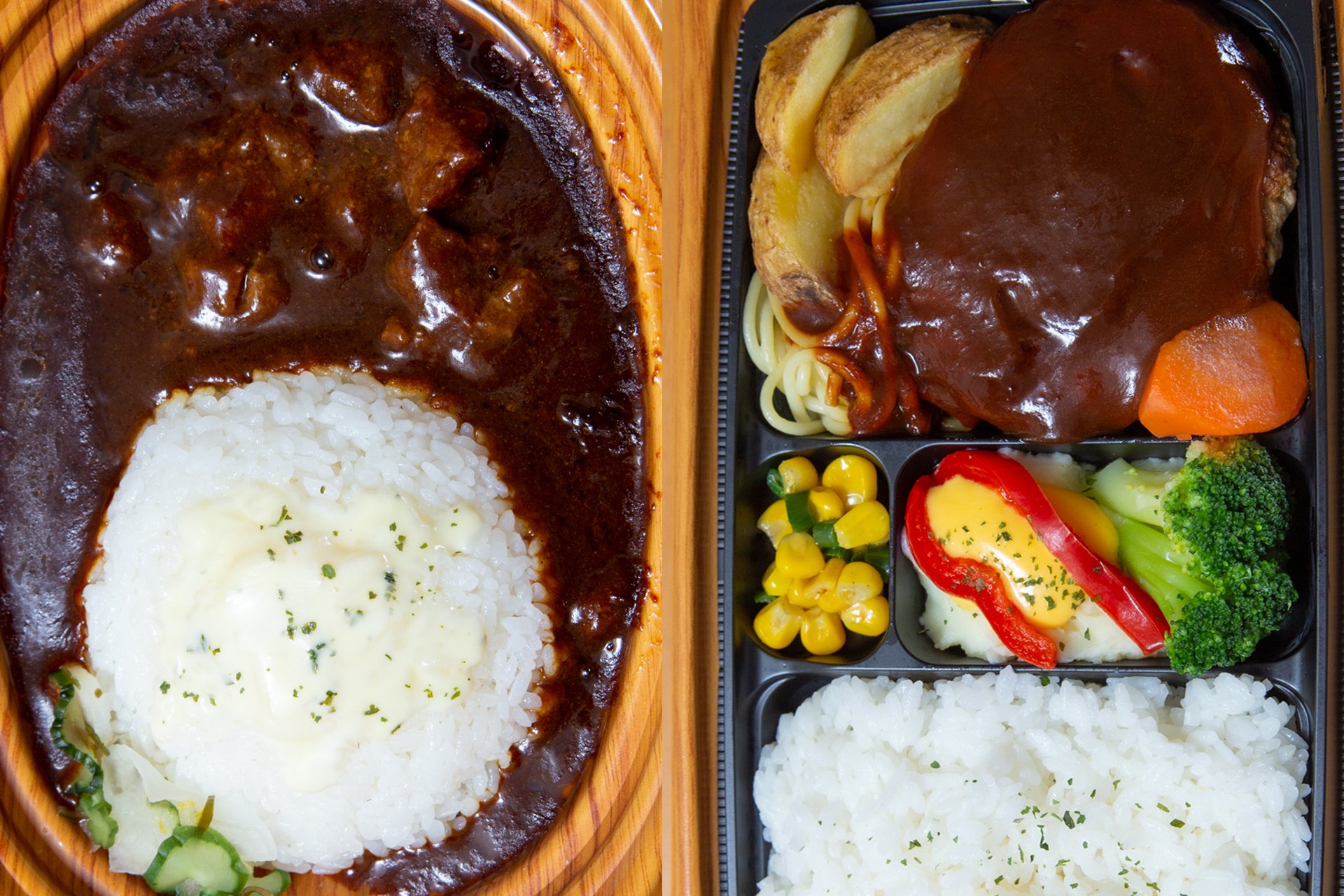 ちゃんとした美味いもの食べたい 人向け ファミマ 至福の洋食弁当 が柔らかビーフのハンバーグとカレーであらゆるストレスを消し去るおいしさ ガジェット通信 Getnews