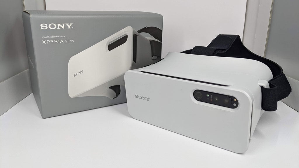 Xperia 1 iii + Sony Xperia View VRヘッドセット - スマートフォン本体