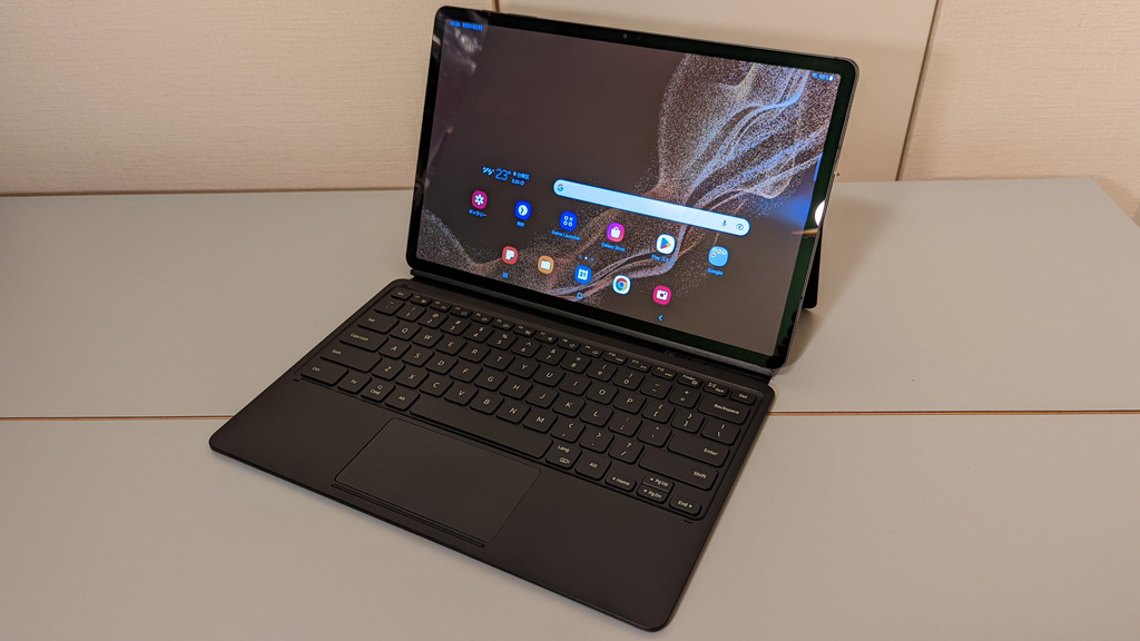 新座店 Galaxy Tab S7 S8 サムスン純正 分離式キーボードカバー 下部