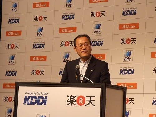 KDDI代表取締役社長の田中孝司氏