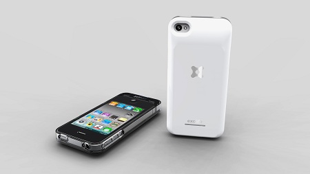 iPhone 4対応バッテリージャケット『exolife』