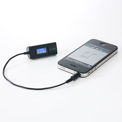 電池式FMトランスミッター『400-FMT003』