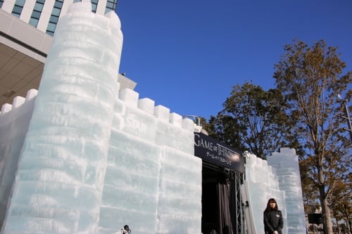氷の城　全景