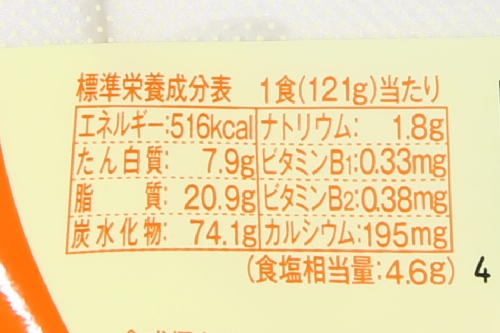 どん兵衛焼うどん お好みソース カロリー