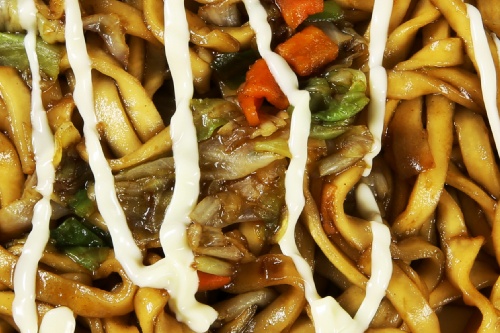 どん兵衛焼うどん お好みソース 作例