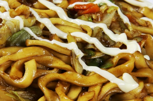 どん兵衛焼うどん お好みソース 作例