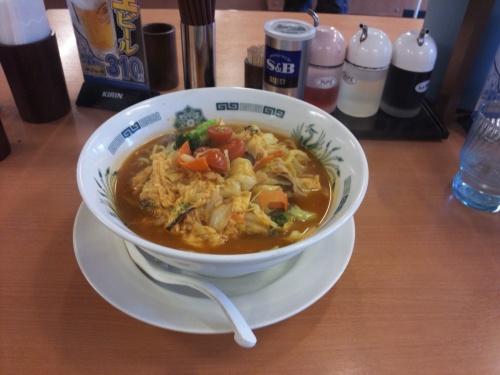 日高屋の酸辣湯麺