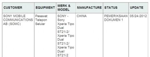 Xperia Tipo Dual ST21i