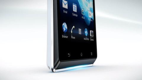 Sony Mobile、端末下部にイルミネーションを備えた低価格帯モデル「Xperia J」を発表