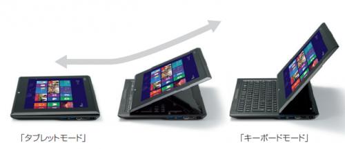 Windows8のタッチ操作! タブレットモードのVAIO Duo 11【動画で見る新型VAIO】
