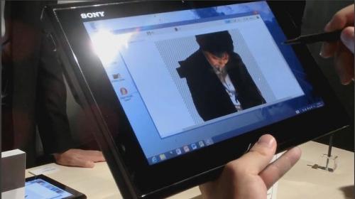 切り抜きも超簡単! VAIO Duo 11のペン操作~その2~【動画で見る新型VAIO】