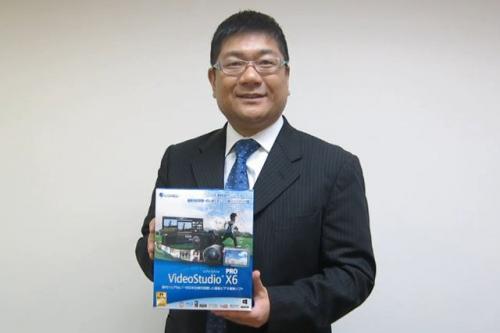 テレビの演出のように映像がつくれる!イーフロンティア 安藤社長が語る「VideoStudio X6」への意気込み