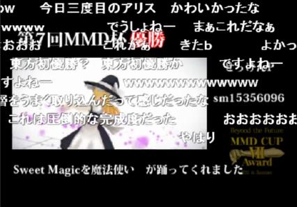 第7回MMD杯表彰閉会式