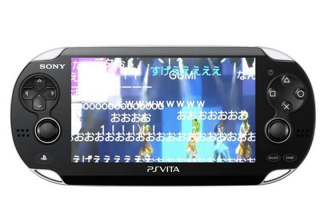 PS Vitaで「ニコニコ」利用時のイメージ画像