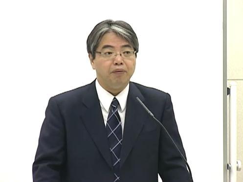 松本純一原子力・立地本部長代理、東京電力記者会見にて