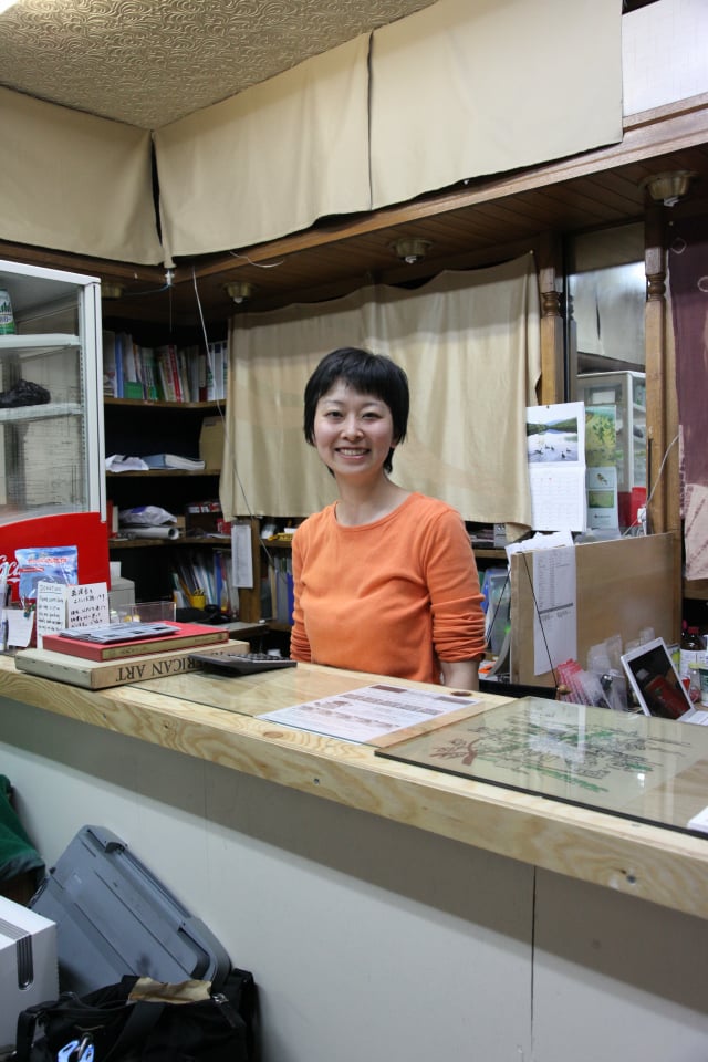 ゲストハウスの山本真梨子さん